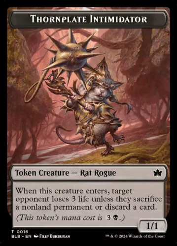 Thornplate Intimidator [Token] #