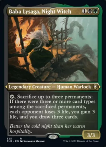 Baba Lysaga, Night Witch [Foil] #