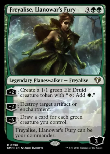 Freyalise, Llanowar's Fury #