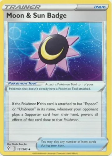 Moon & Sun Badge