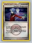 Lucian's Assignment