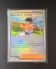 Black Belt's Training
