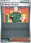 Lt. Surge's Bargain