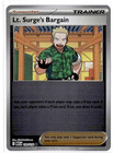 Lt. Surge's Bargain