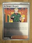 Lt. Surge's Bargain