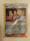 Bill's Analysis