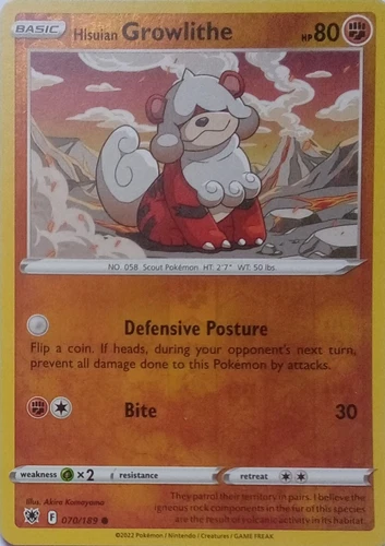 Hisuian Growlithe