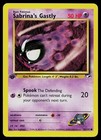 Sabrina's Gastly