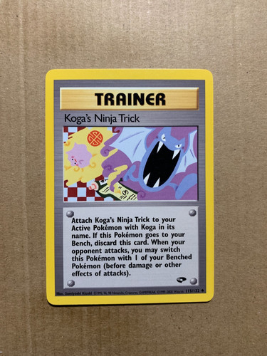 Koga's Ninja Trick