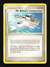 Mr. Briney's Compassion