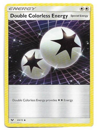 Double Colorless Energy