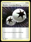 Double Colorless Energy