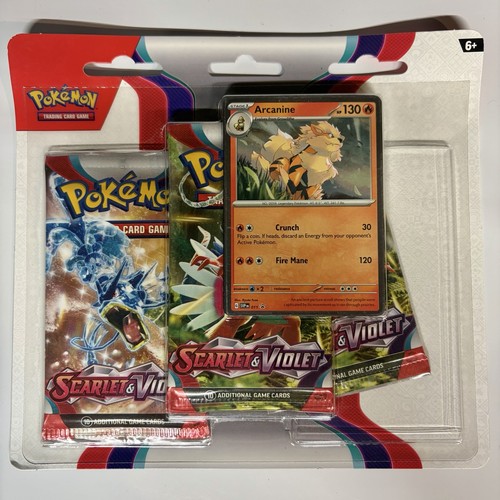 Arcanine 3-Pack Blister