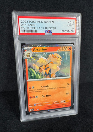 Arcanine 3-Pack Blister