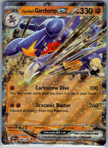 Cynthia's Garchomp ex