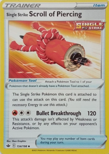 Single Strike Scroll of Piercing