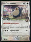 Hop's Snorlax