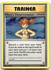 Misty's Determination