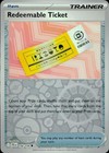 Redeemable Ticket