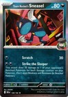 Team Rocket's Sneasel