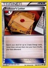 Professor's Letter
