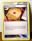 Professor's Letter