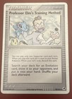 Professor Elm's Training Method