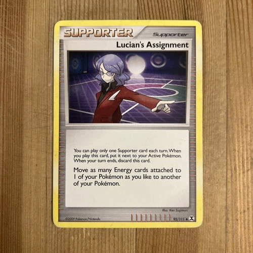 Lucian's Assignment