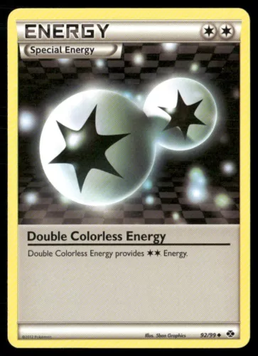 Double Colorless Energy