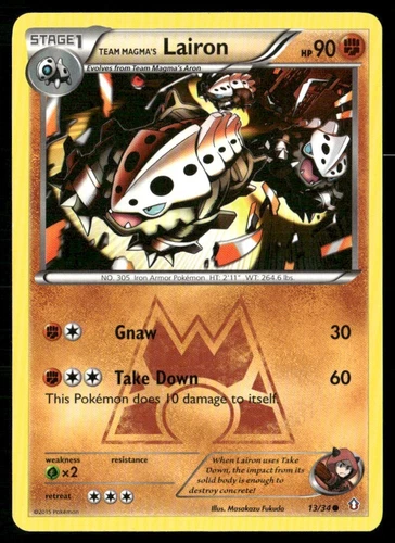 Team Magma's Lairon