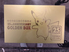 Sealed Pokemon 25th Anniversary Golden Box