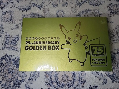 Sealed Pokemon 25th Anniversary Golden Box