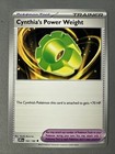 Cynthia's Power Weight