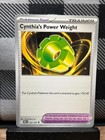 Cynthia's Power Weight