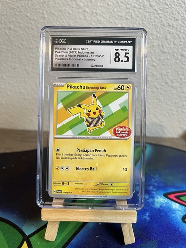 Pikachu Berkemeja Batik 