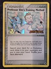 Professor Elm's Training Method
