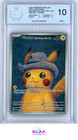 Pikachu with Grey Felt Hat