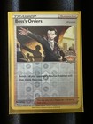 Boss's Orders