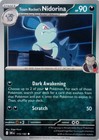 Team Rocket's Nidorina