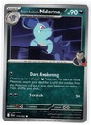 Team Rocket's Nidorina