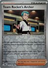 Team Rocket's Archer
