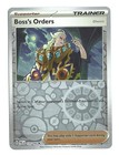 Boss's Orders