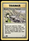 Brock's Training Method