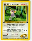 Lt. Surge's Rattata