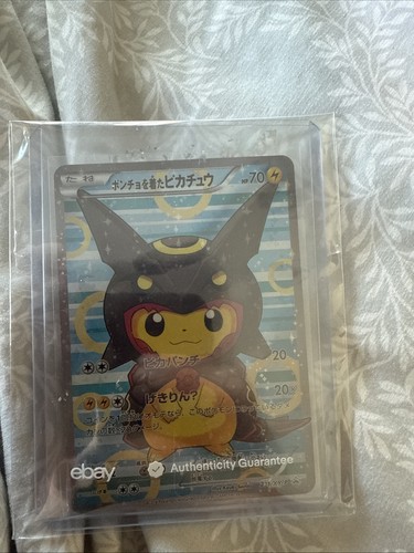 Poncho-Wearing Pikachu 