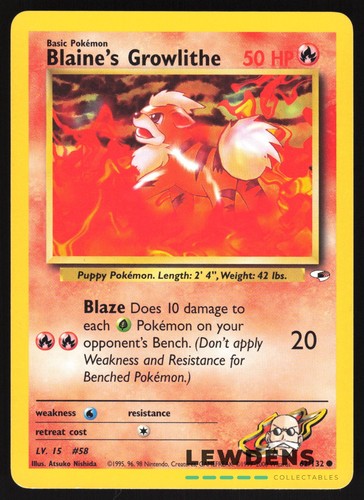 Blaine's Growlithe