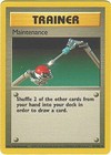 Maintenance