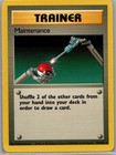 Maintenance