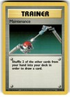Maintenance