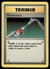 Maintenance